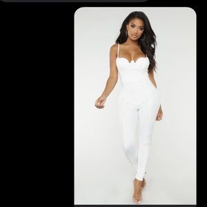 White Jumpsuit